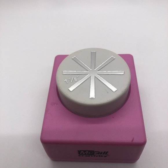 Set Of 2 Oval And Crystal Paper Punch  McGill - Picture 5 of 9